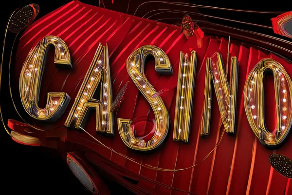 A glamorous woman holding casino chips in a neon-lit environment, representing the premium online casino atmosphere of PK66.